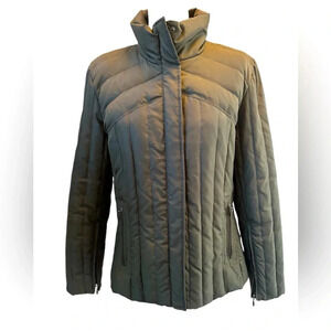 Kenneth Cole Reaction Women’s Quilted Down Puffer Winter Jacket Size Large